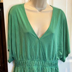 LUCKY BRAND EMERALD GREEN TOP